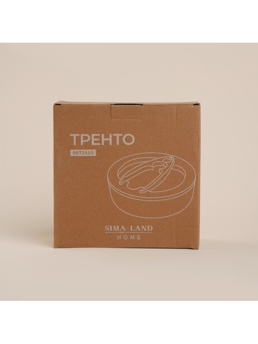 Орешница с орехоколом SL Home «Тренто», 2 предмета: орешница, орехокол, фарфор