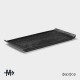 Блюдо для подачи Magistro Black style, 29.5×14.8 см, фарфор, чёрное
