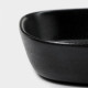 Блюдо для подачи Magistro Carbon, 28×19×4 см, фарфор, чёрное