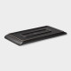 Блюдо для подачи Magistro Black style, 29.5×14.8 см, фарфор, чёрное
