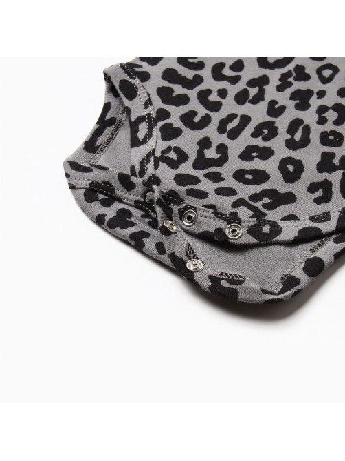 Боди для девочки «Крошка Я» Trendy grey, рост 86-92 см