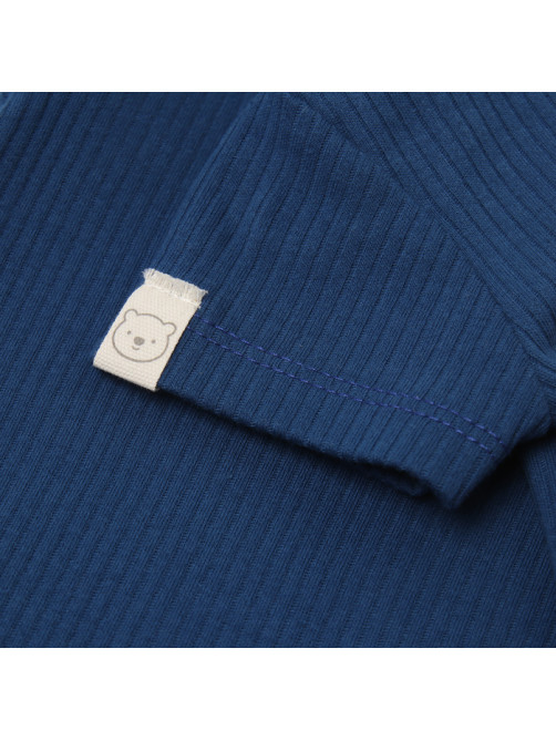 Боди детское «Крошка Я» Blueberry, рост 68-74 см, синее