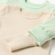 Комплект боди детских MINAKU: Basic Line BABY, рост 86-92 см, шалфей, бежевый