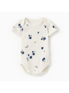 Боди для девочки «Крошка Я» Blueberry, рост 86-92 см, цвет молочный