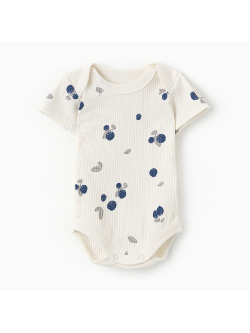 Боди для девочки «Крошка Я» Blueberry, рост 86-92 см, цвет молочный
