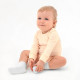 Комплект боди детских MINAKU: Basic Line BABY, рост 68-74 см, цвет молочный, кремовый
