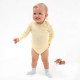 Комплект боди детских MINAKU: Basic Line BABY, рост 74-80 см, цвет молочный, кремовый