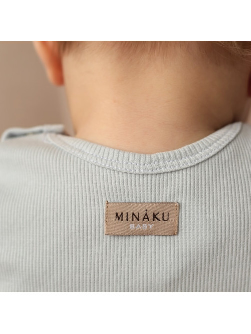 Комплект боди детских MINAKU: Basic Line BABY, рост 68-74 см, светло-серый графит