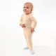 Комплект боди детских MINAKU: Basic Line BABY, рост 62-68 см, цвет молочный, кремовый