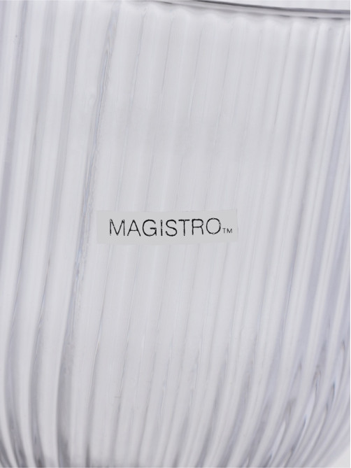Набор бокалов для вина Magistro «Грани», 250 мл, 6 шт., 8×14.5 см, прозрачные