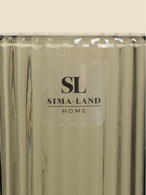 Бокалы для шампанского SL Home «Модерн», 150 мл, 5.5×18.5 см, набор 2 шт., стекло, графитовые