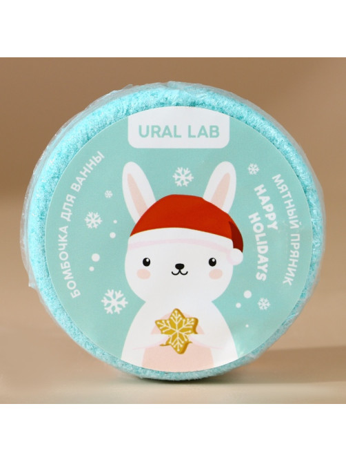 Бомбочки для ванны URAL LAB «Волшебного года», 6×100 г, Новый Год