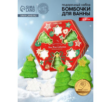 Бомбочки для ванны New Year Collection, набор 6 шт., URAL LAB
