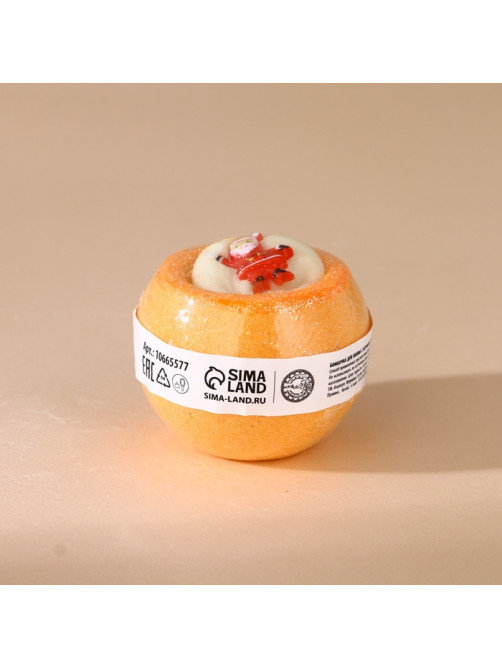 Бомбочка с игрушкой URAL LAB, 140 г, МИКС