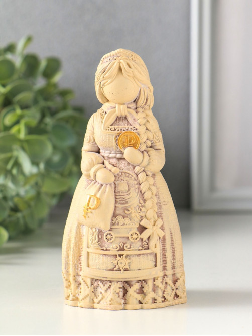 Фигурка «Берегиня Торговая», 13×7 см, гипс под слоновую кость