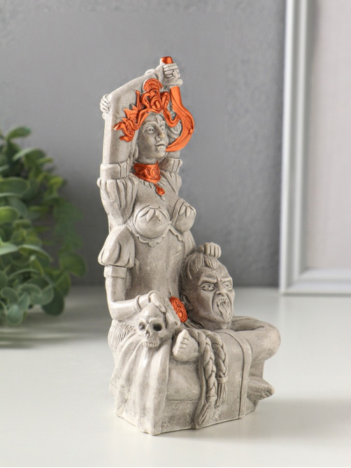 Фигурка гипс «Богиня Кали», 17×8×7 см, камень