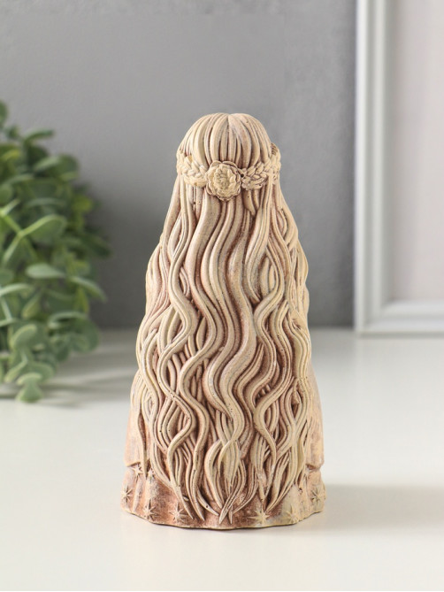 Фигурка гипс «Берегиня Лунница», 14×7 см, слоновая кость