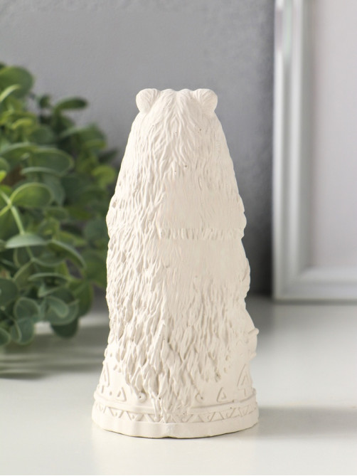 Фигурка гипс «Берегиня Шаманка медведица», 13.5×6 см