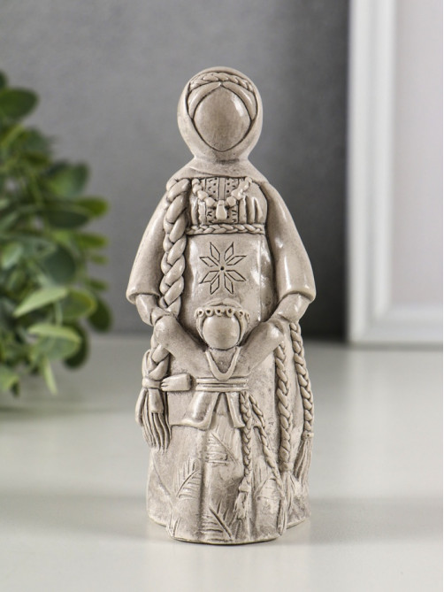 Фигурка гипс «Берегиня Ведучка», 13×6 см, под камень