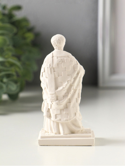 Фигурка гипс «Николай Чудотворец», 10×5×3 см