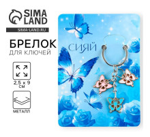 Брелок для ключей «Сияй», 2.5×9 см