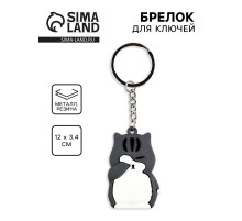 Брелок для ключей «Кот», 10×3.4 см