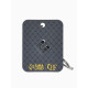 Брошь «Цветок Репей с бусиной», разноцветная в серебре