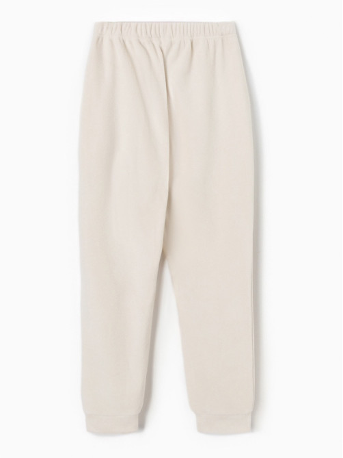 Брюки флисовые мужские спортивные MINAKU: Fleece Soft, размер 46, бежевые