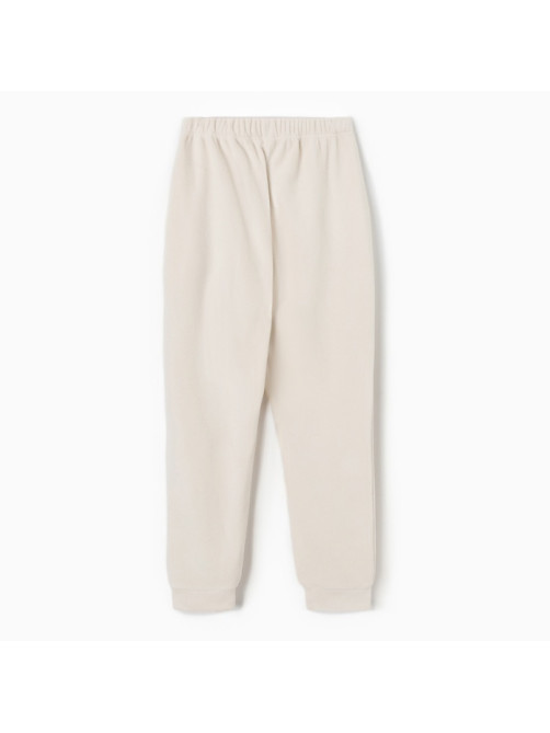 Брюки флисовые мужские спортивные MINAKU: Fleece Soft, размер 48, бежевые