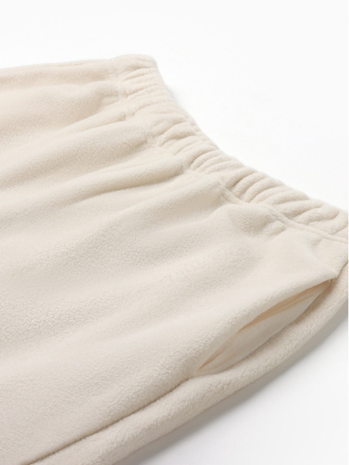 Брюки флисовые мужские спортивные MINAKU: Fleece Soft, размер 48, бежевые
