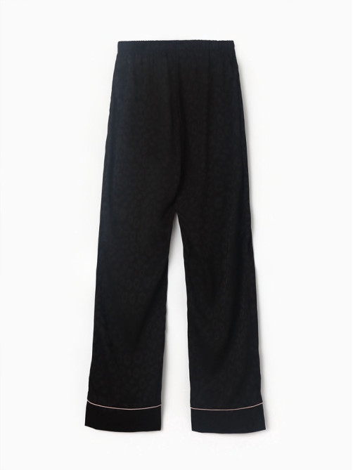 Брюки домашние женские KAFTAN Leo black collection, размер 40-42