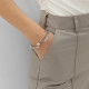 Брюки женские зауженные MINAKU: Casual Collection, бежевые, размер 48