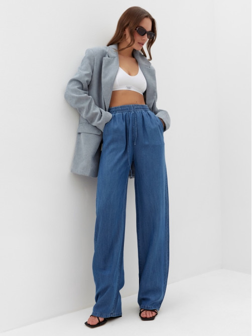 Брюки женские MIST Denim, размер 42 (S), синие