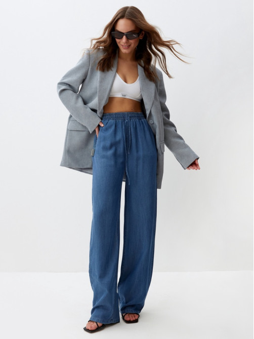 Брюки женские MIST Denim, размер 42 (S), синие