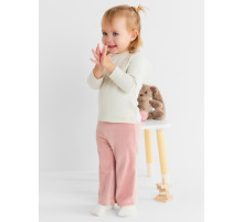 Брюки для девочки «Крошка Я» Plushy, р. 74-80 см, розовый