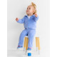 Брюки для девочки «Крошка Я» Plushy, р. 86-92 см, голубой