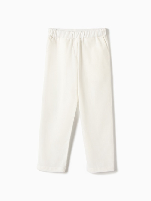 Брюки для девочки MINAKU, цвет молочный, рост 122 см