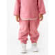 Брюки флисовые детские MINAKU: Fleece Soft, розовые, рост 122 см