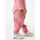 Брюки флисовые детские MINAKU: Fleece Soft, розовые, рост 122 см