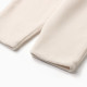 Брюки флисовые детские MINAKU: Fleece Soft, бежевые, рост 128 см