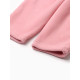 Брюки флисовые детские MINAKU: Fleece Soft, розовые, рост 122 см