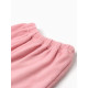 Брюки флисовые детские MINAKU: Fleece Soft, розовые, рост 122 см