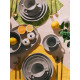 Бульонница с блюдцем Magistro Potter, 255 мл, фарфор, светло-серая