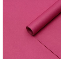 Бумага крафт двусторонняя, бордовый, 0.68×10±5% м