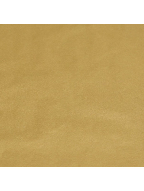 Бумага упаковочная тишью, золотая, 50 см × 10 м