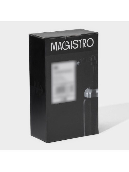 Диспенсер для масла Magistro «Мист», 200 мл, 5.5×17.5 см, с мерной шкалой, стекло, прозрачный