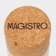 Бутылка для воды Magistro Cork, c элементами пробки, 450 мл, 7×7×23 см, пластик, бежевая