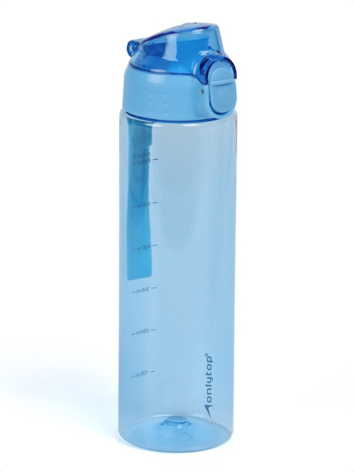 Бутылка для воды Onlytop, 700 мл, синяя