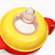 Бутылочка для кормления Крошка Я Baby time collection, широкое горло, от 6 мес., 240 мл, красная