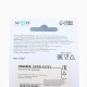 Бутылочка для кормления M&B, широкое горло, Ø50 мм, от 0 мес.,180 мл., голубой